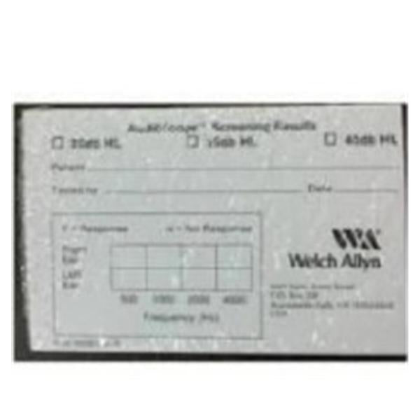 Welch-Allyn Paper Recording Form 25/Pk - 230148-1