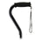 Nova - Offset Cane Aluminum 30 to 39 Inch Height Black - 1060BK