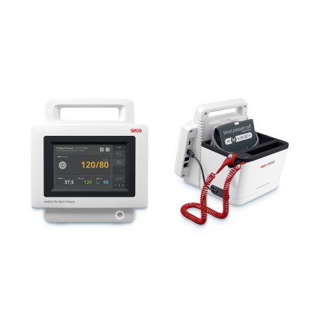 seca 535 - Patient Monitor Spot Check and Vital Signs Monitoring NIPB, Pulse Rate, Rectal Temperature AC Power / Battery Operated - 5351020131