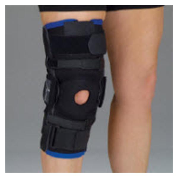 Deroyal Industries Inc Brace Pull Up Warrior Regular Knee Tri-Tex Black Size 2X-Large Universal Ea - 14612009