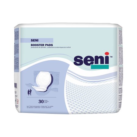 Seni - Booster Pad 25 Inch Length Moderate Absorbency One Size Fits Most Adult Unisex Disposable - S-NO30-PB1