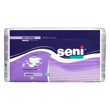 Tzmo Usa Unisex Adult Incontinence Brief Seni Super Medium Disposable Heavy Absorbency - S-ME25-BS1