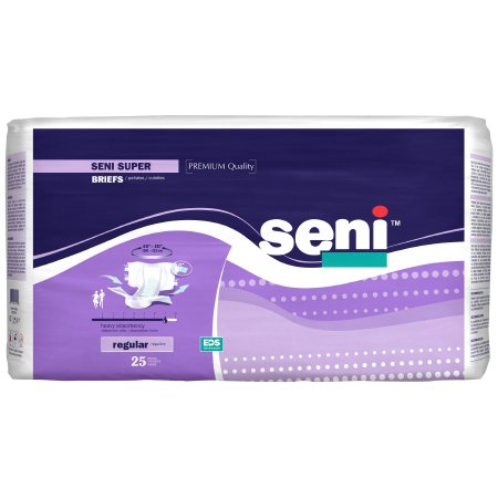 Tzmo Usa Unisex Adult Incontinence Brief Seni Super Regular Disposable Heavy Absorbency - S-RE25-BS1
