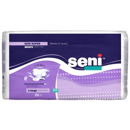 Tzmo Usa Unisex Adult Incontinence Brief Seni Super X-Large Disposable Heavy Absorbency - S-XL25-BS1