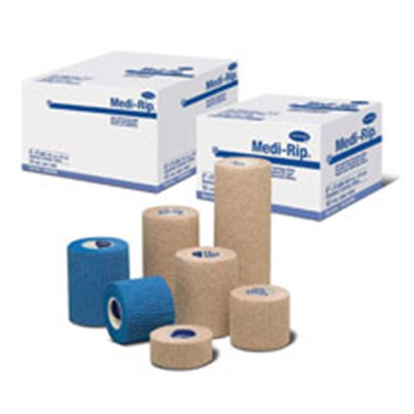 Hartmann USA Bandage Medi-Rip Compression Cotton/Elastic 1.5"X5Yd Ltx Ns Cohesive Tan 250/Ca - 70000599