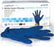 McKesson Confiderm 6.8C - Exam Glove X-Large NonSterile Nitrile Standard Cuff Length Blue Chemo Tested - 14-6N68C