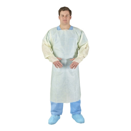 Halyard - Protective Procedure Gown X-Large Yellow NonSterile Not Rated Disposable - 32501