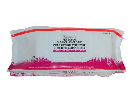 Cardinal Personal Wipe  Health Soft Pack Aloe Unscented 96 Count - 2AWU-96