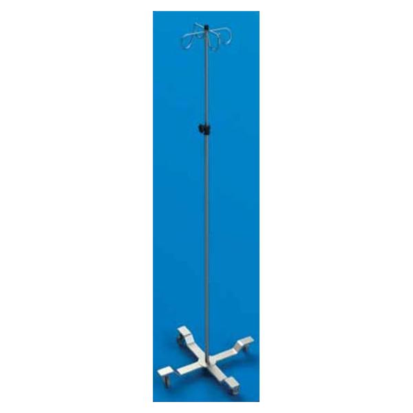 Mac Medical Stand Iv Pole 2 Hook 68-108" Height Adjustment Ea - IVS-4002