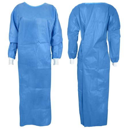 Cypress - Non-Reinforced Surgical Gown with Towel X-Large Blue Sterile AAMI Level 3 Disposable - 66-3130-S
