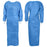 Cypress - Non-Reinforced Surgical Gown with Towel X-Large Blue Sterile AAMI Level 3 Disposable - 66-3130-S