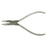 Hermann Medizentechnik Pliers Needle Nose 5-1/2" Grooved Stainless Steel Ea - BR33-56714