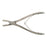BR Surgical, Rongeur Adson 8" Straight Serrated Stainless Steel Reusable Ea - BR32-14220