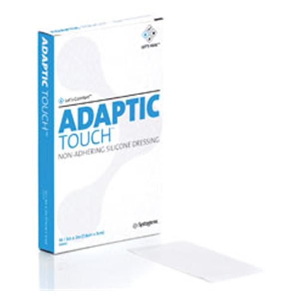 Systagenix Wound Management Dressing Strap Adaptic Touch Silicone/Mesh 3X2" Non-Adherent 50/Box - 500501