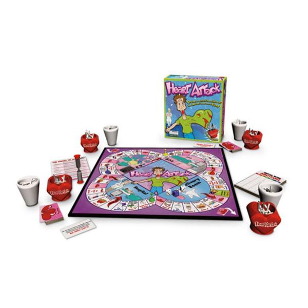 Nasco Company Board Game Educational Heart Attack Each - SB41307G