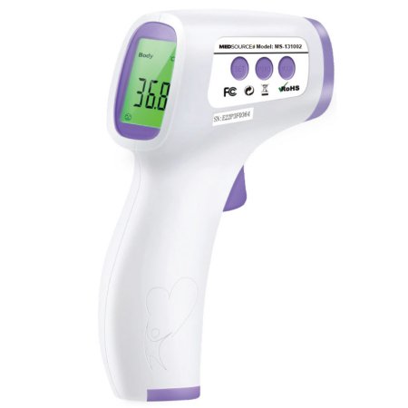Medsource International Non-Contact Skin Surface Thermometer Infrared Skin Probe Handheld - MS-131002