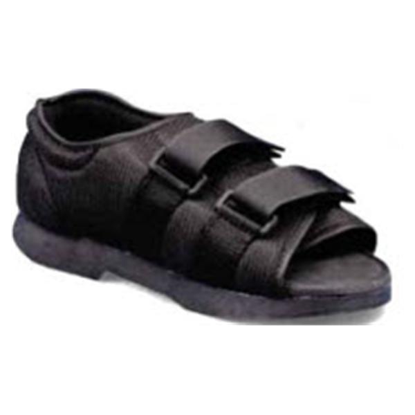 BSN Medical Shoe Post-Op Specialist Black Flared Sole Size Large 6/Ca - 9322