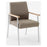 Lesro Industries Chair Guest Silver/Black Polypropylene Ea - MG1801G7