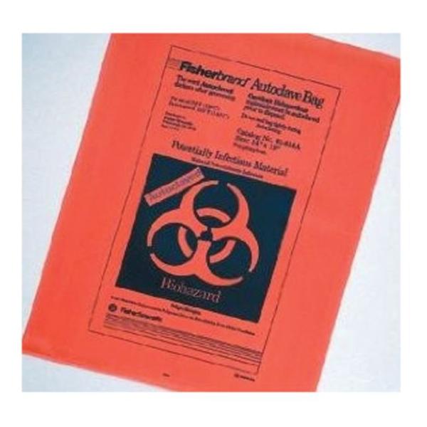 Fisher Scientific Co. Bag Sterilization 8.5 In X 11 In Orange 100/Pk - 18151