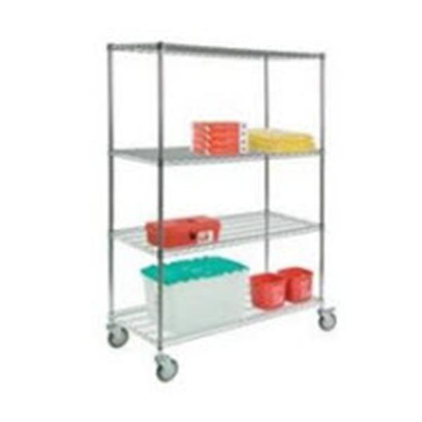 Lakeside Mfg Co Cart Rolling 60X24X69" 4-5" Swivel Casters Ea - R246063CC-4