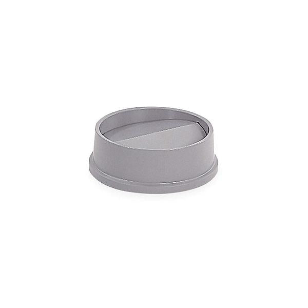 Rubbermaid Lid Can Untouchable Polystyrene Swing Lid Gray Round 4/Ca - FG267200GRAY
