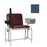 Winco Mfg, Chair Blood Draw Blueridge Steel 450Lb Capacity Padded Back/24-1/4" Seat Ea - 2574-17