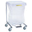 R & B Wire Products - Hamper Stand Medium Duty Square Opening Foot Pedal Self-Closing Lid - 692/28