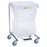R & B Wire Products - Hamper Stand Medium Duty Square Opening Foot Pedal Self-Closing Lid - 692/28