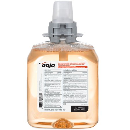 GOJO - Antibacterial Soap Foaming 1,250 mL Dispenser Refill Bottle Fruit Scent - 5162-04