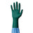 DermAssure Green - Surgical Glove Size 7 Sterile Pair Polychloroprene Extended Cuff Length Smooth Dark Green Chemo Tested - MSG6570