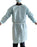 Cypress Protective Procedure Gown Adult Large Blue Nonsterile Aami Level 1 Disposable - EXIGSP3201