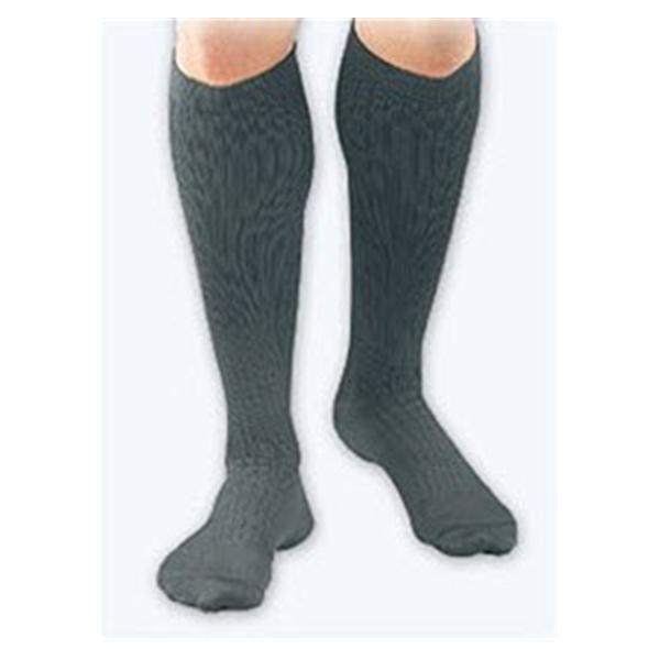 Fla Orthopedics Inc Dress Socks Compression Activa Knee High Cls Toe Md M Men 7.5-10 Pnstrp Blk Ea - H3462