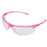 ProVision Allure - Safety Glasses Wraparound Clear Tint Polycarbonate Lens Pink Frame Over Ear Small / Medium - Palmero - 3604PC
