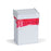 Market Lab - Medical Waste Receptacle 1.4 Quart Square White ABS Plastic Push Open - 16505