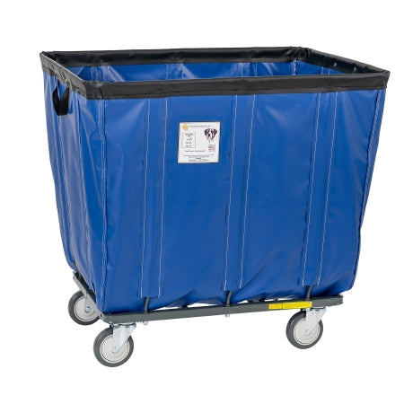 R & B Wire Products - Basket Truck 12 Bushel Capacity Steel 5 Inch Swivel Casters - 412KDC/BL