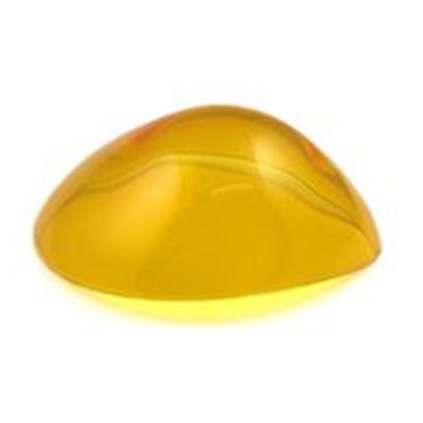 Kentek Corporation Shield Eye 23-1/2X21-1/2Mm 1Mm Thick Yellow Xs Plastic Reusable Ea - PAT-23-201HY