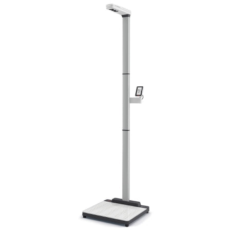 Seca Column Scale With Handrail Digital Display 800 Lbs. Capacity White Ac Adapter / Battery Operated - ON SHM IUT NN