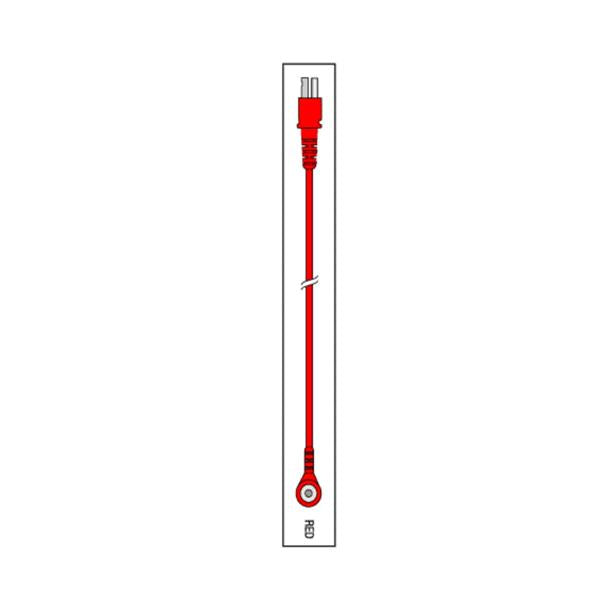 Replacement Parts Ind Inc Leadwire Patient 40" Red Ea - LSR005