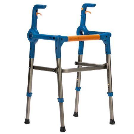 Performance Health Walker Adjustable Height Roami Aluminum Frame 300 Lbs. Weight Capacity 34 To 39 Inch Height - 7102765