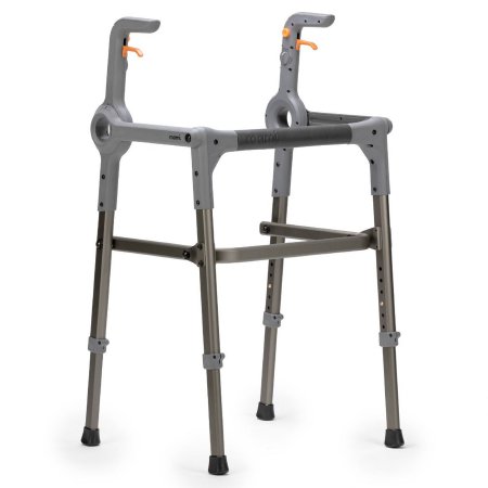 Performance Health Walker Adjustable Height Roami Aluminum Frame 300 Lbs. Weight Capacity 34 To 39 Inch Height - 7102814