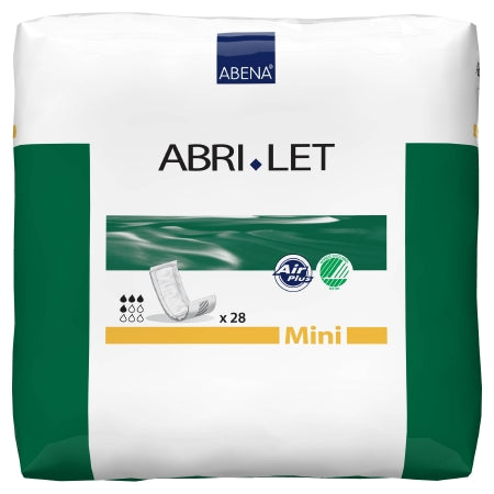 Abena North America Sheet, Fluid Barrier Mini W/Adh Strip Blk (28/Bg 9Bg/Cs) - 300217