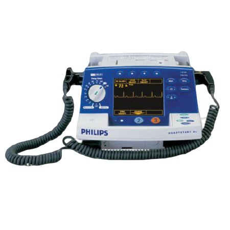 Philips Heartstart XL - Refurbished Biphasic Defibrillator with ECG Monitoring Automatic Paddles - AM-M4735A-SPO2