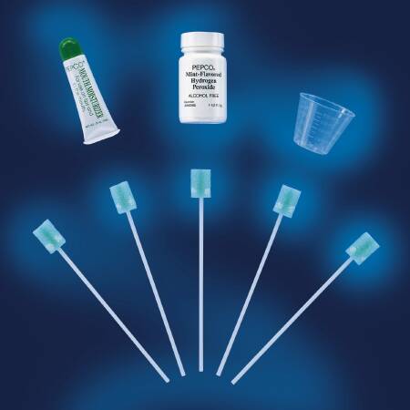 Ready Care Dentaswab - Oral Swabstick Foam Tip Dentifrice - 12245