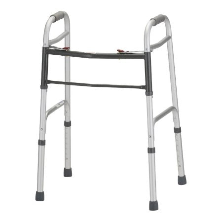 Nova - Folding Walker Adjustable Height Aluminum Frame 300 lbs. Weight Capacity 32-1/2 to 38-1/4 Inch Height - 4090DW5