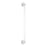 Nova Ortho-Med - Wall Grab Bar White - 8024PC-R
