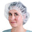 Cypress - Bouffant Cap White Elastic Closure - XF1001