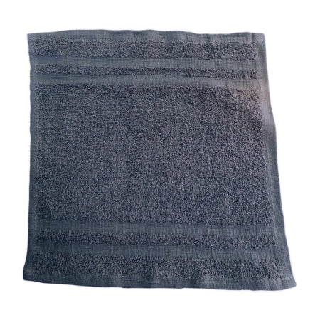 Royal Blue Intl Washcloth, Indulgence Slate Blu 1.25Lb 12"X12" (30Dz/Cs) - 21075