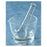 Apothecary Products Mortar & Pestle Set Mixing 16Oz Glass Transparent Ea - 22028