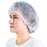 Cypress - Bouffant Cap White Elastic Closure - XF1003