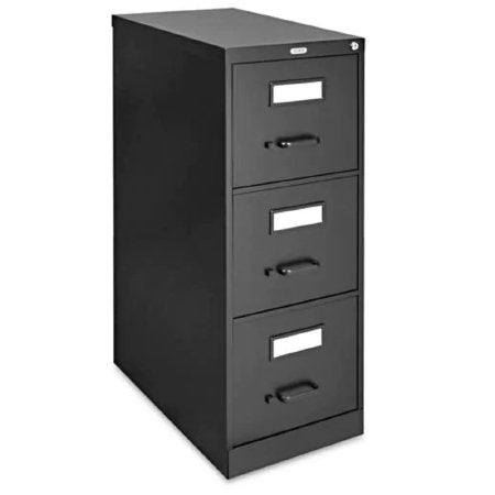 Uline - File Cabinet 3 Drawers Black - H-6939BL